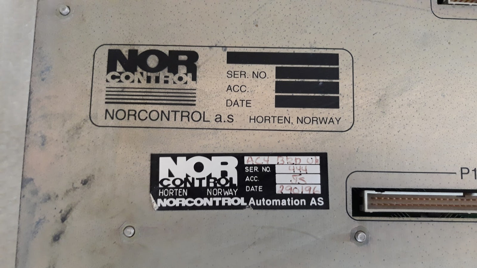 Nor control automation auto chief 4