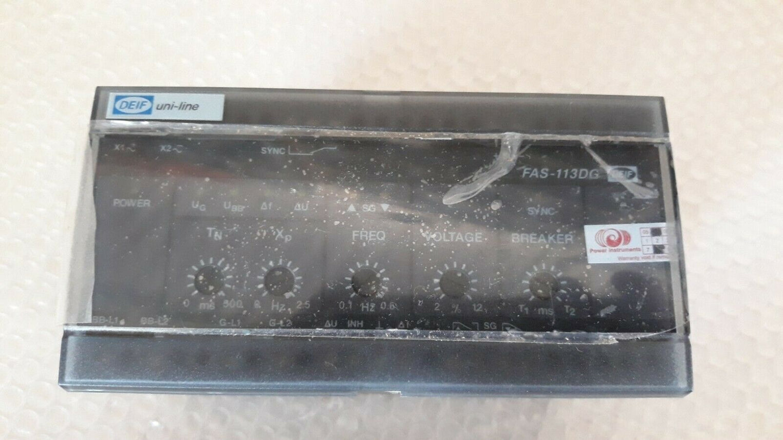 Deif fas113dg closing circuit breaker synchronize controller 