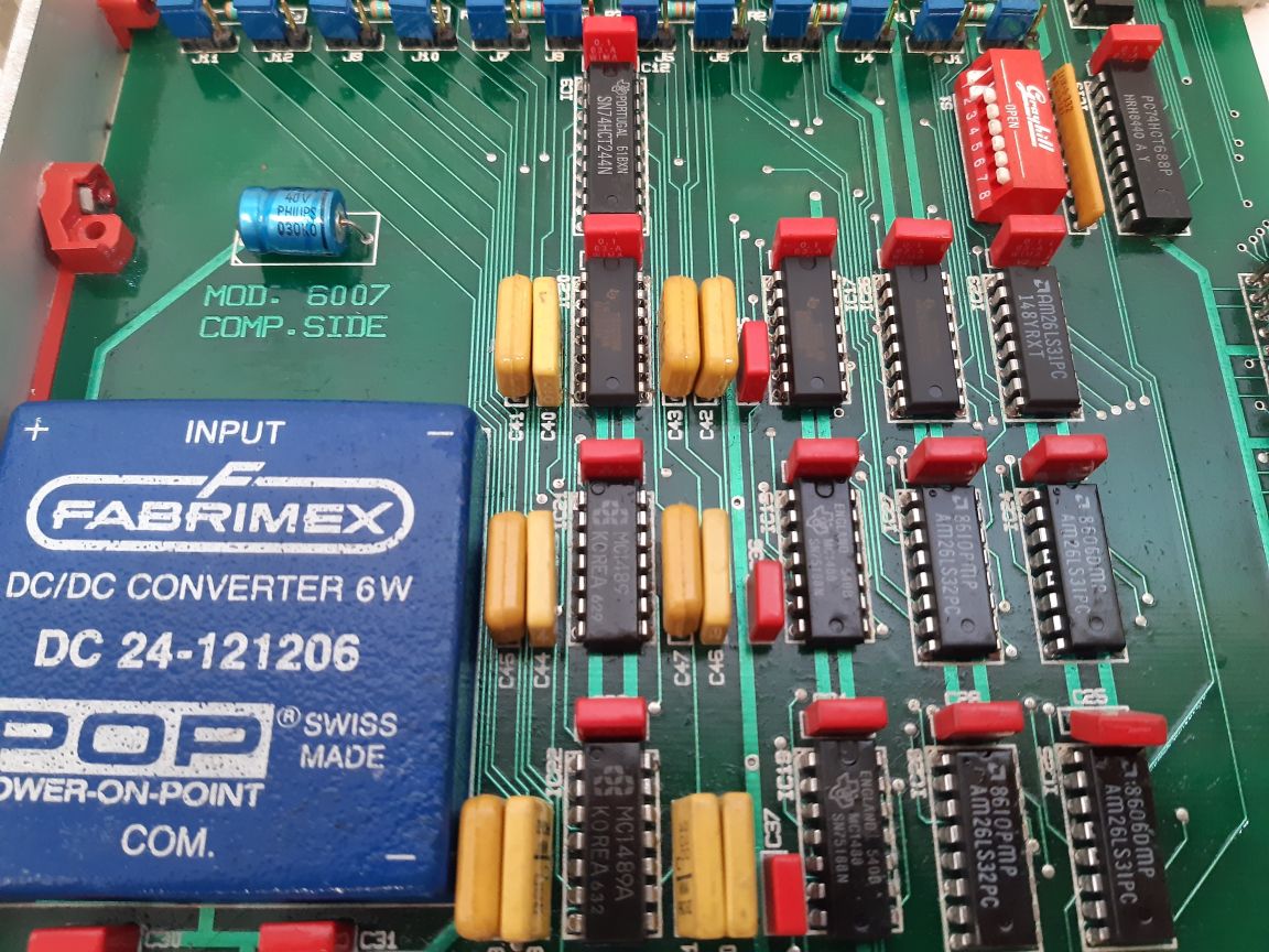 Carlo Gavazzi 91.6.007.000 Pcb Card