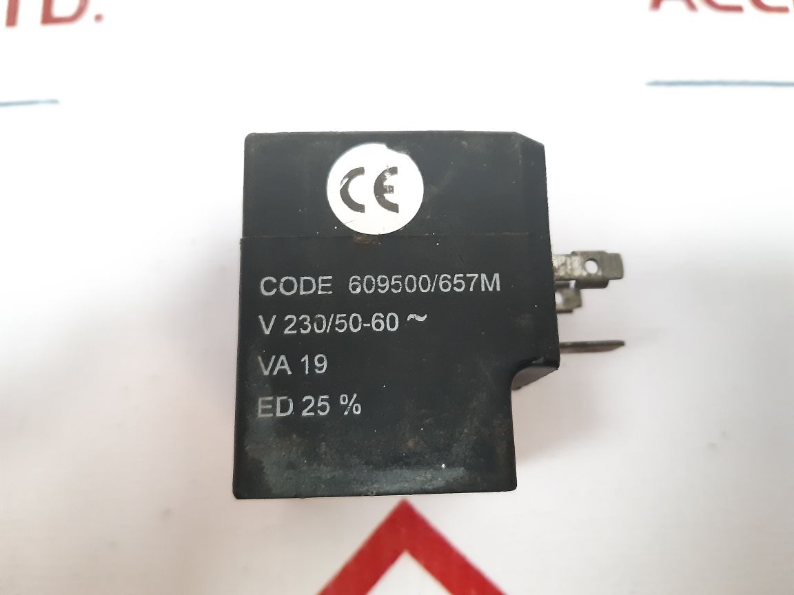 609500/657M V 230/50-60 Solenoid Valve Coil