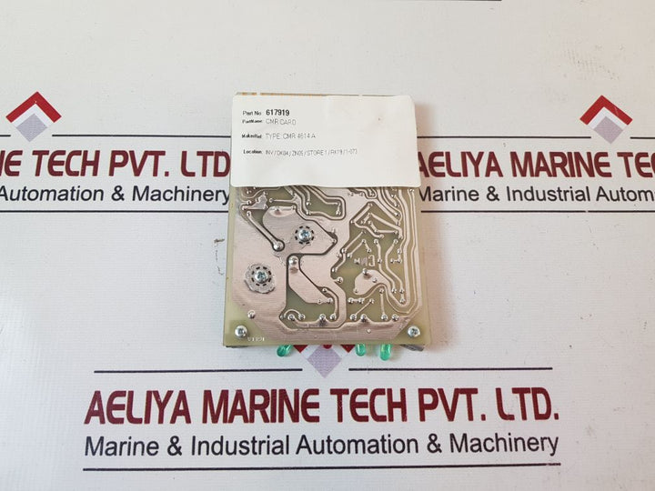 617919 Cmr Card