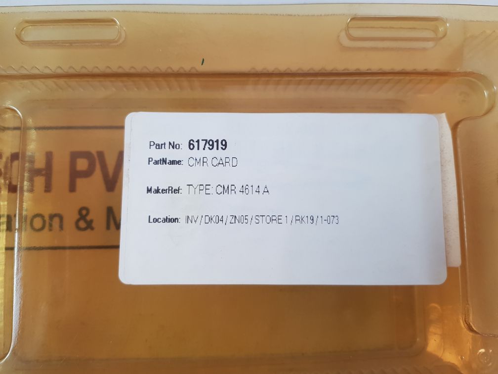 617919 Cmr Card 