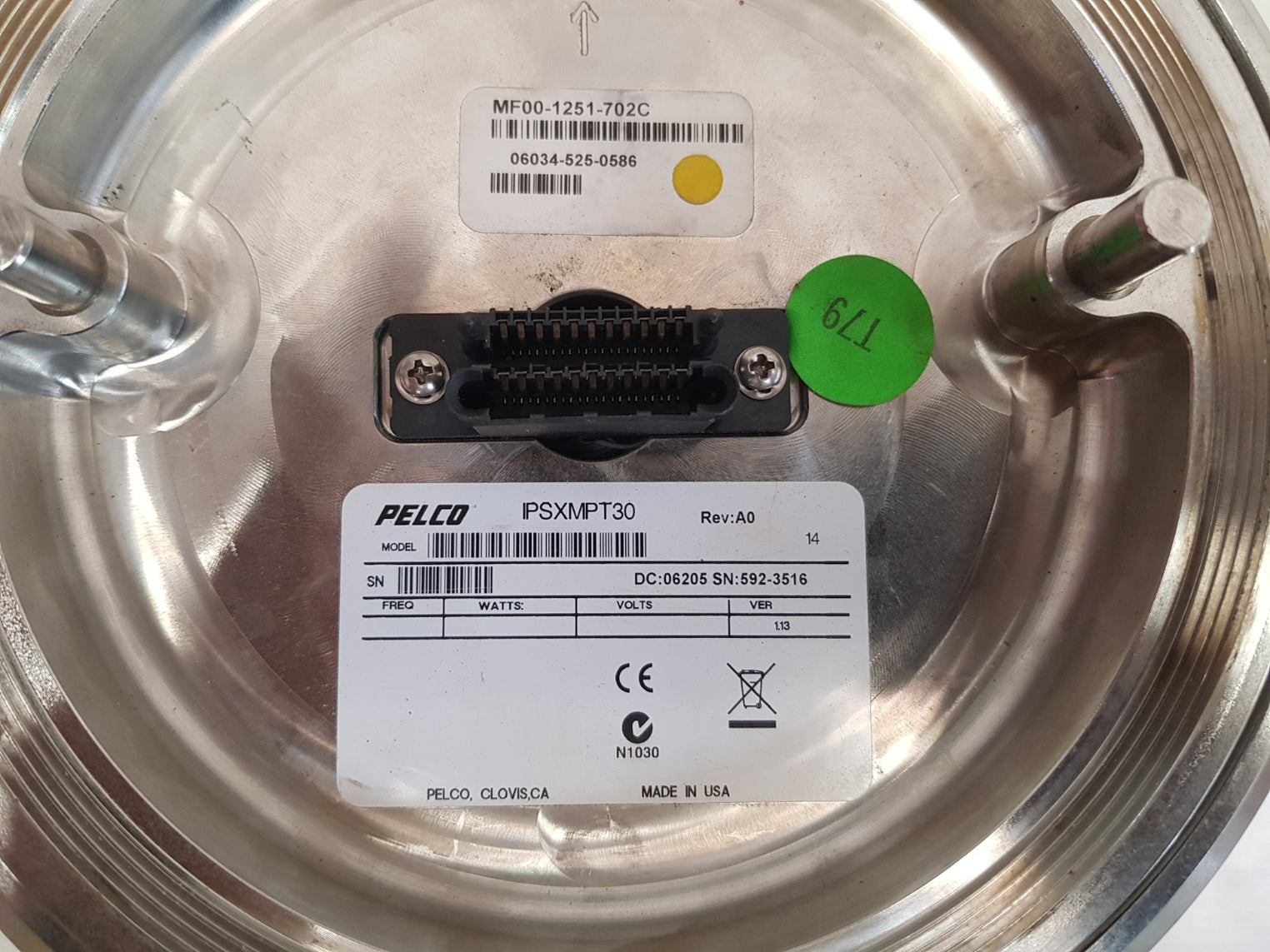 Pelco ipsxmpt30 exsite explosion positing camera