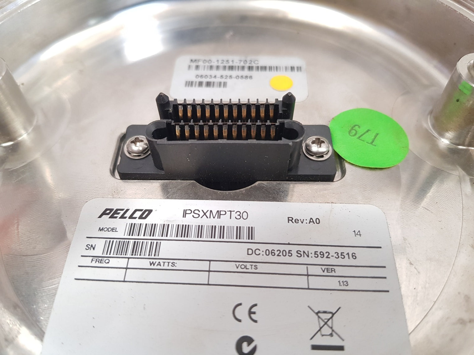 Pelco ipsxmpt30 exsite explosion positing camera