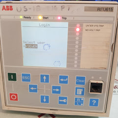 Abb Reu615 Voltage Protection & Control Relay