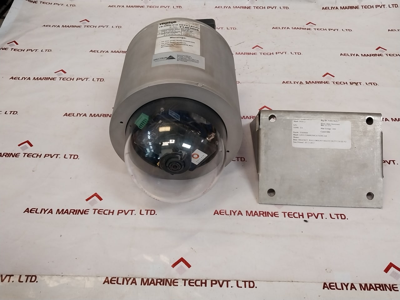Techned Tb-amg-219 Cctv Lexan With Heavy Duty Bracket
