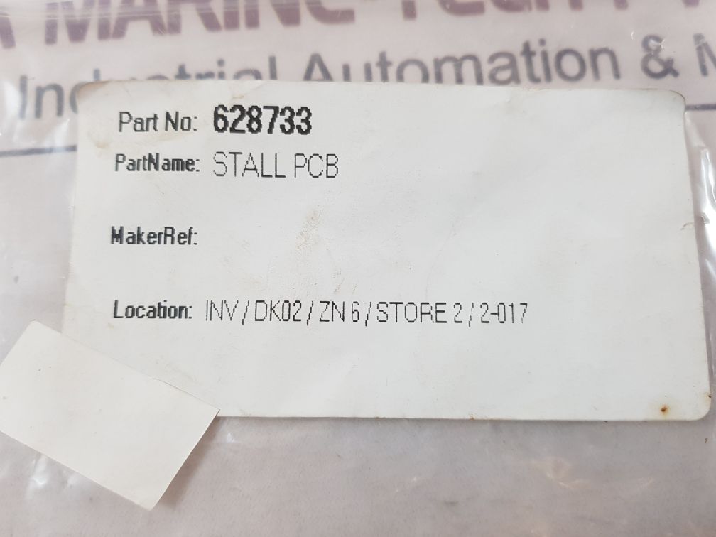 Set of 7x 628733 stall pcb card