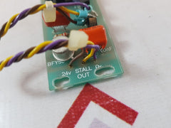 Set of 7x 628733 stall pcb card