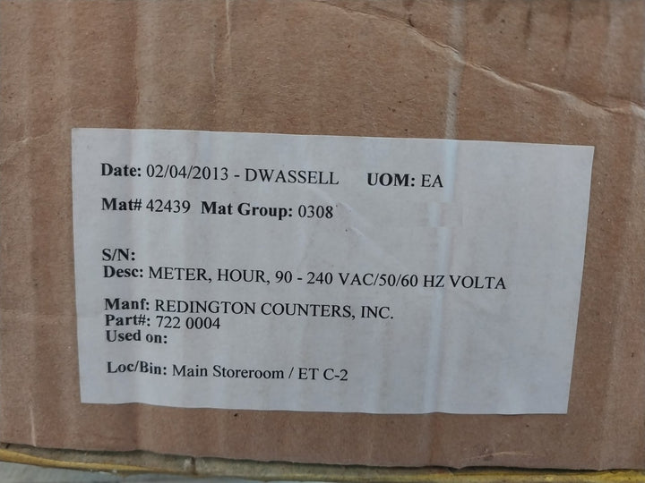 Redington 722-0004 Hour Meter