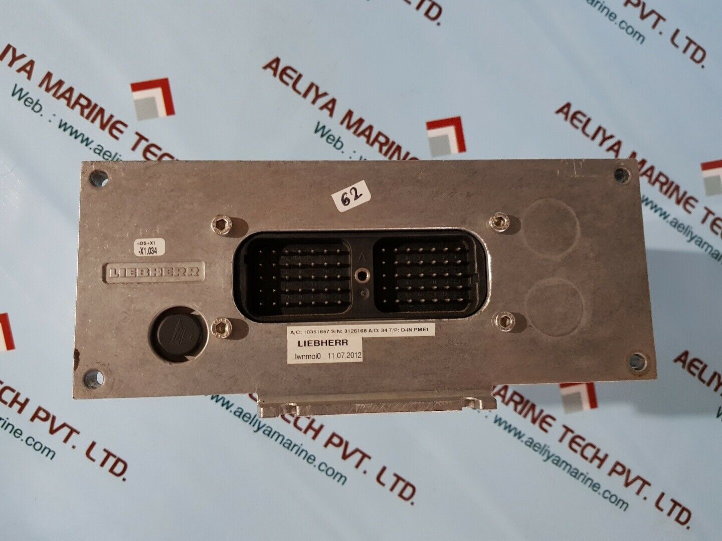 Liebherr can modul de deck crane spare 10351657