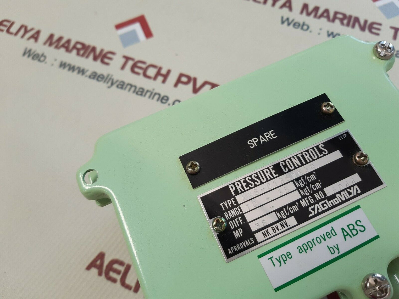 Saginomiya ans-c135wk3q pressure controls