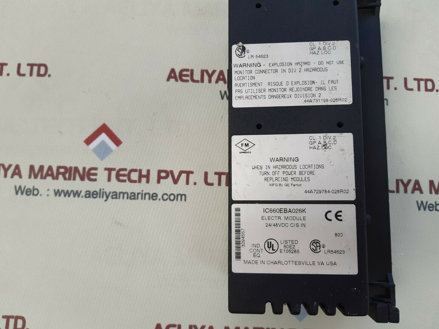 Ge fanuc genius ic660bba026 ic660eba026k analog input block