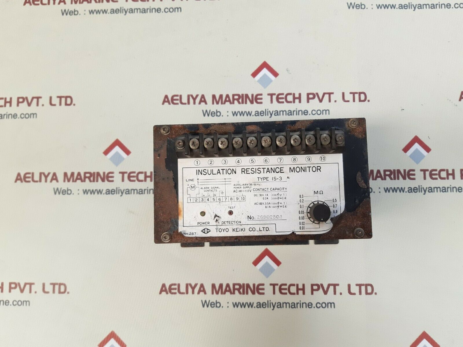 Toyo keiki is-3 insulation resistance monitor