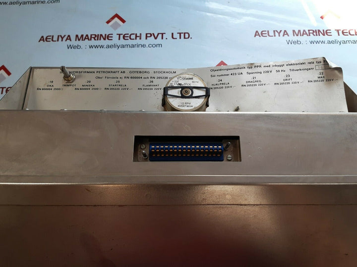Mitsubishi electric vrg-bsn4-mj auto voltage regulator