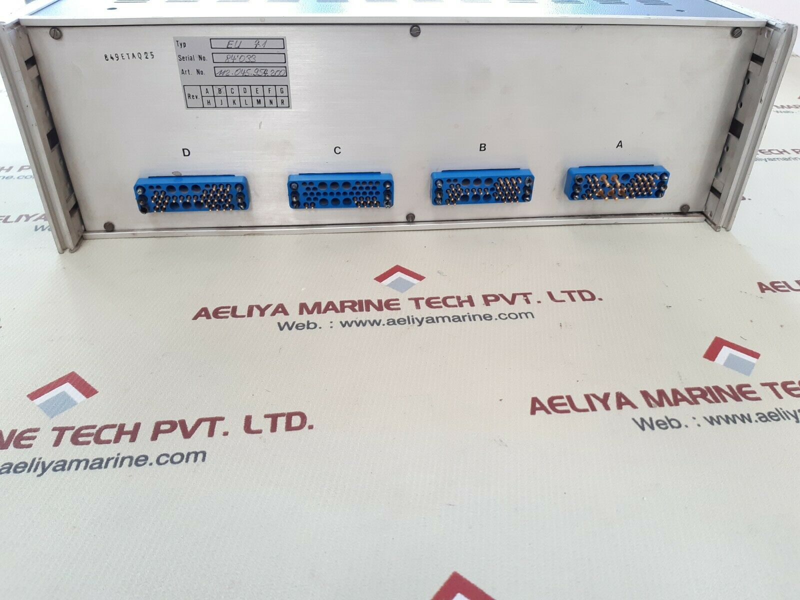 Sulzer eu 7.1 alarm circuit m2.045.954.200