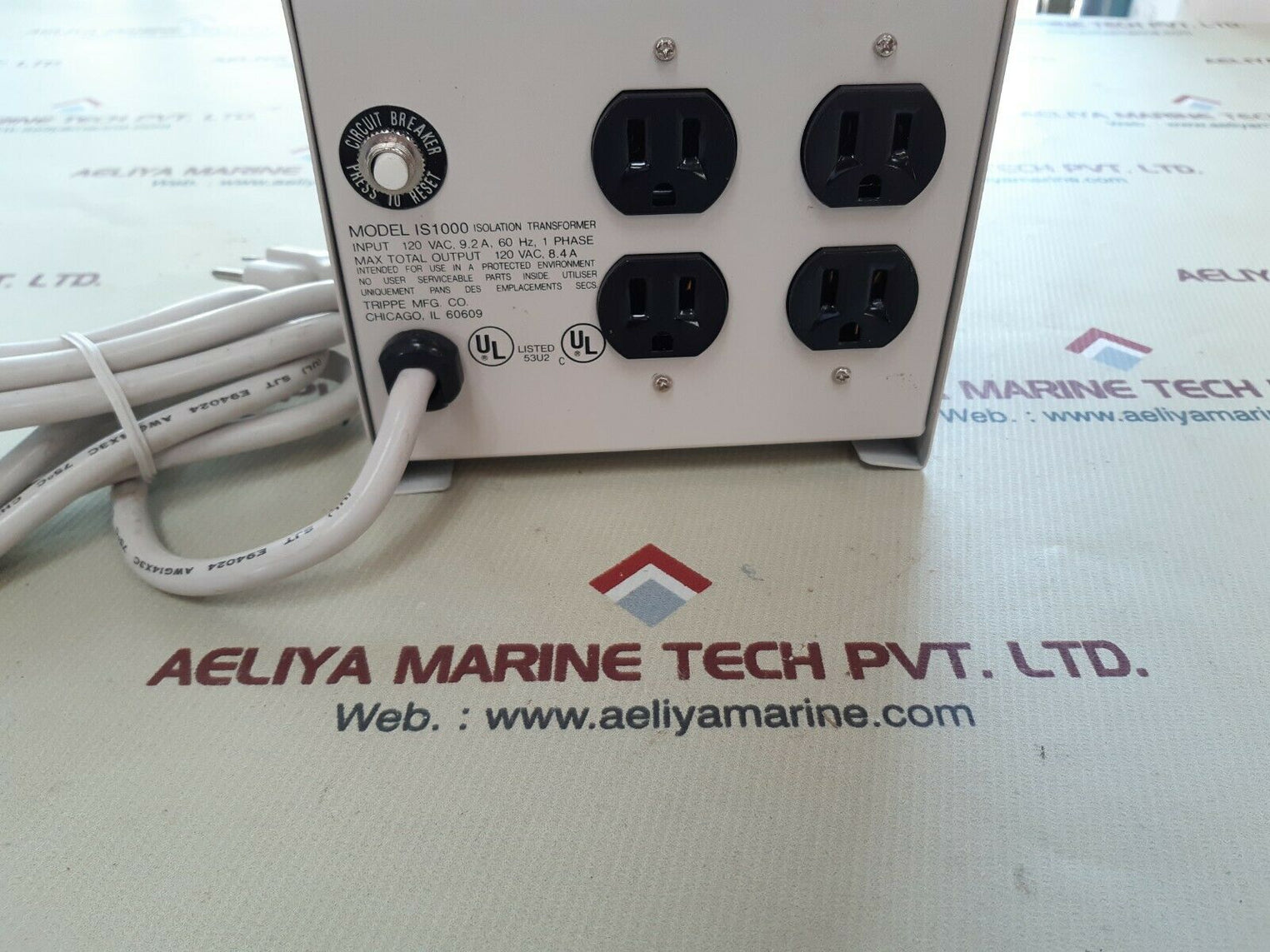 Tripp.lite is1000 isolation transformer 120v