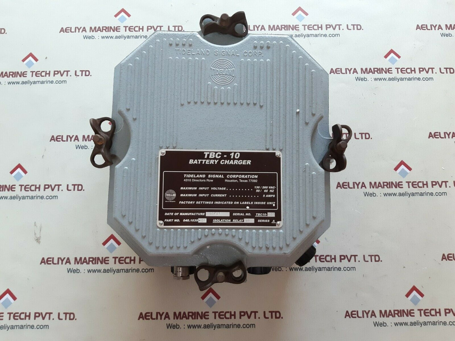 Tideland signal tbc-10 battery charger 040.1039-03 ser.A
