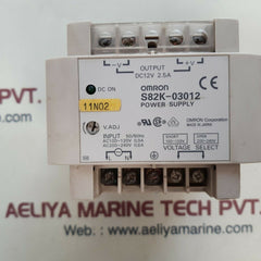 Omron s82k-03012 power supply out. 12v 2.5a in.50/60hz