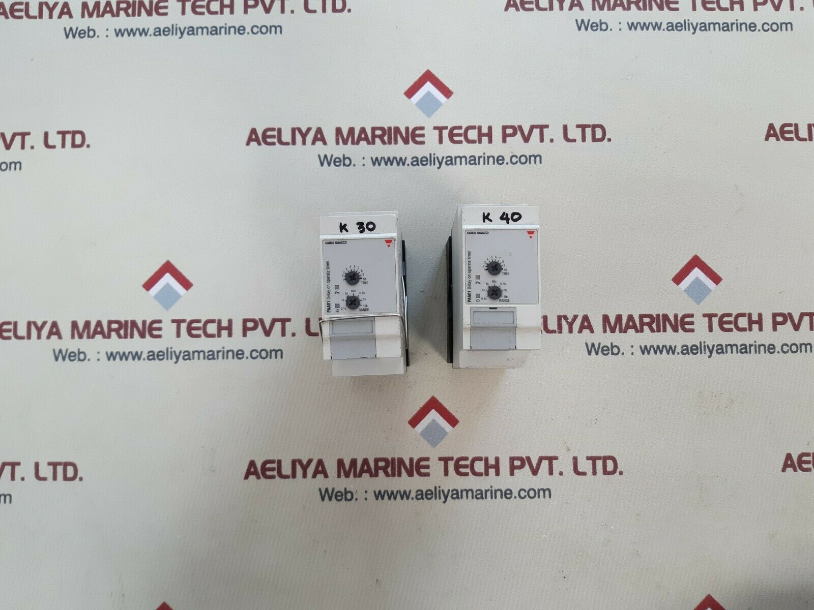 Carlo gavazzi paa01dm24 delay on operate timer 24-240 vac/dc