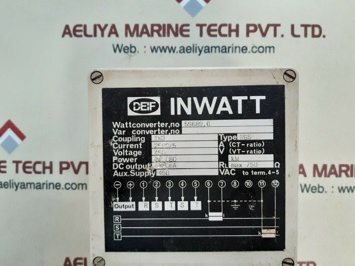 Deif inwatt ngs watt converter 59689.6 450v