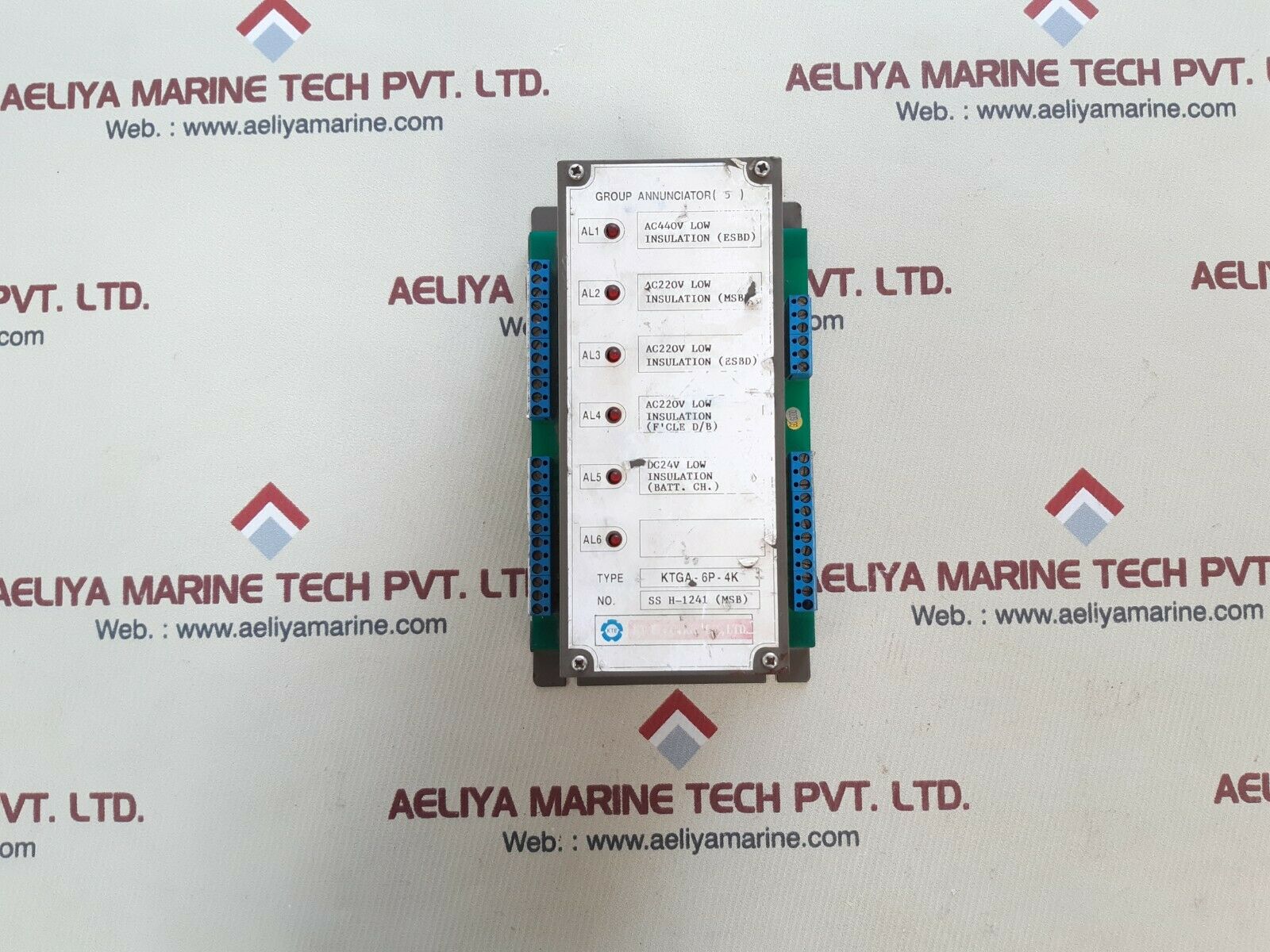 Kt electric ktga-6p-4k group annunciator(5)