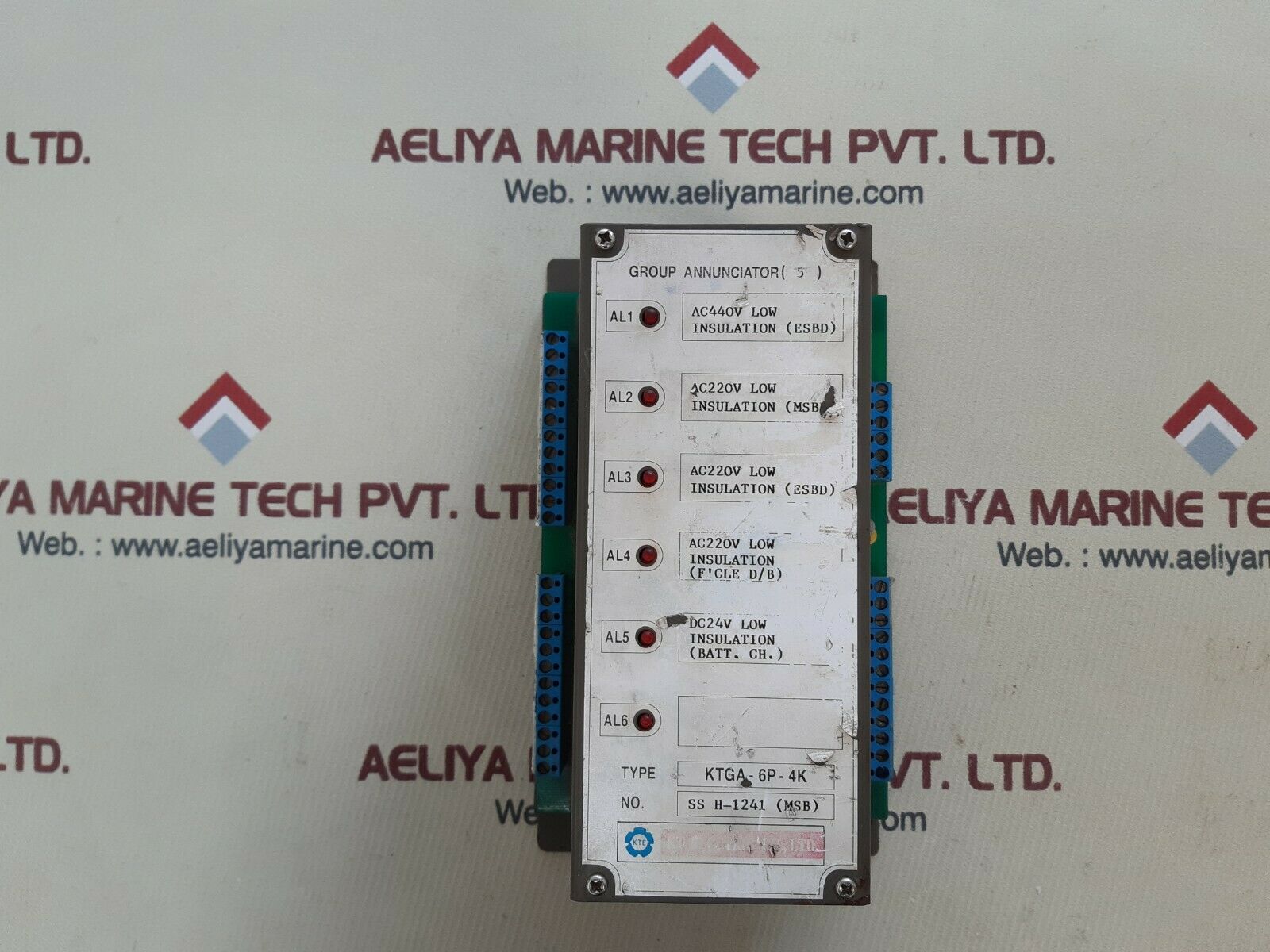 Kt electric ktga-6p-4k group annunciator(5)