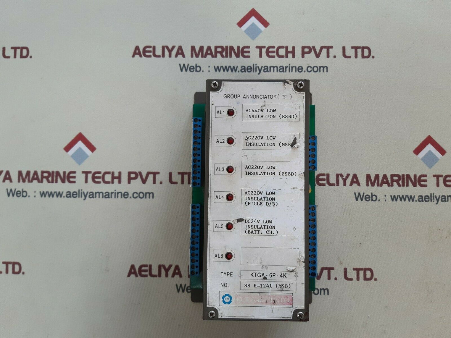 Kt electric ktga-6p-4k group annunciator(5)