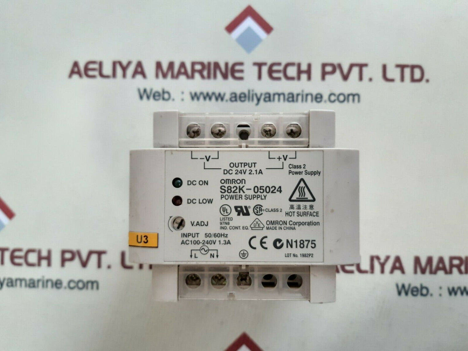 Omron s82k-05024 power supply dc24v 2.1a