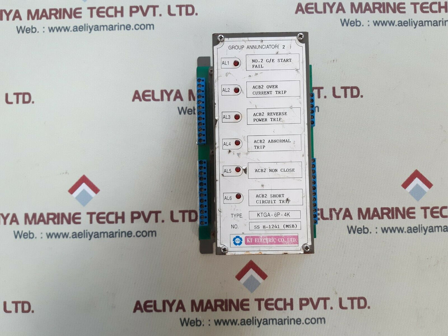 Kt electric ktga-6p-4k group annunciator(3)