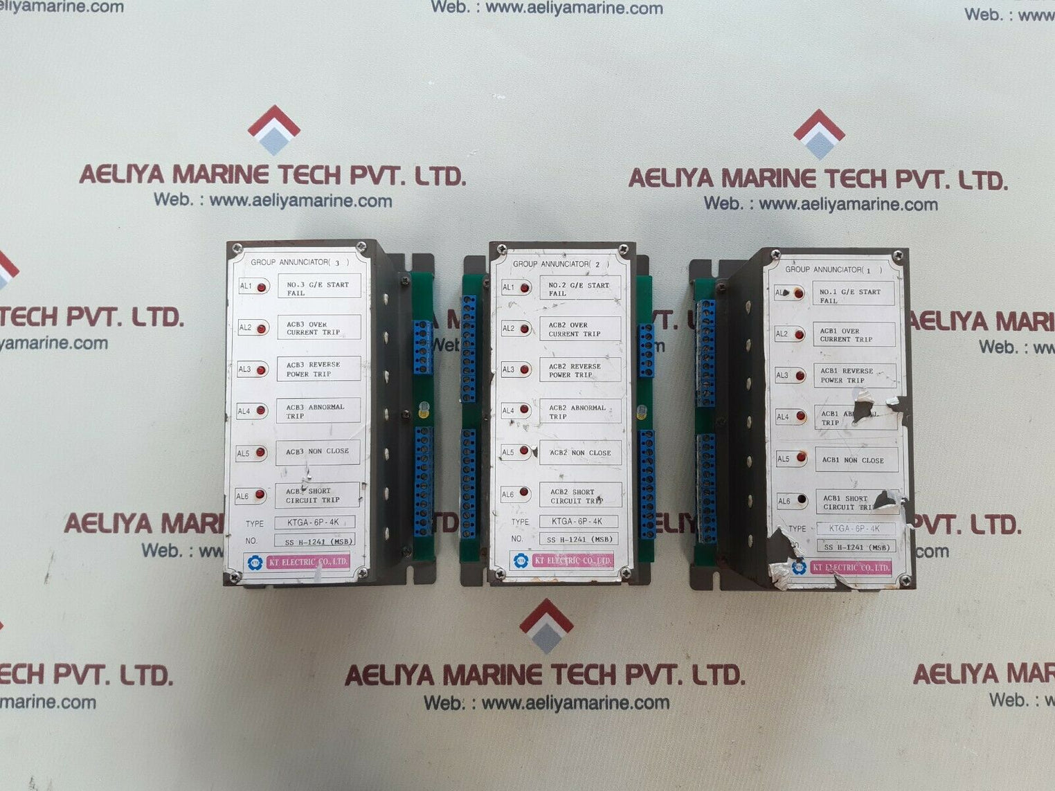 Kt electric ktga-6p-4k group annunciator(3)