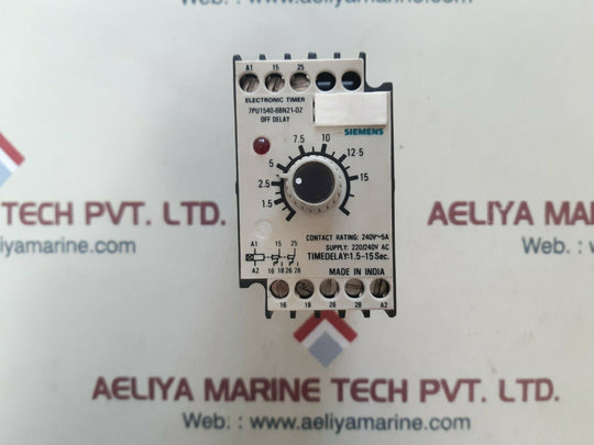 Siemens 7pu1540-8bn21-0z electronic timer