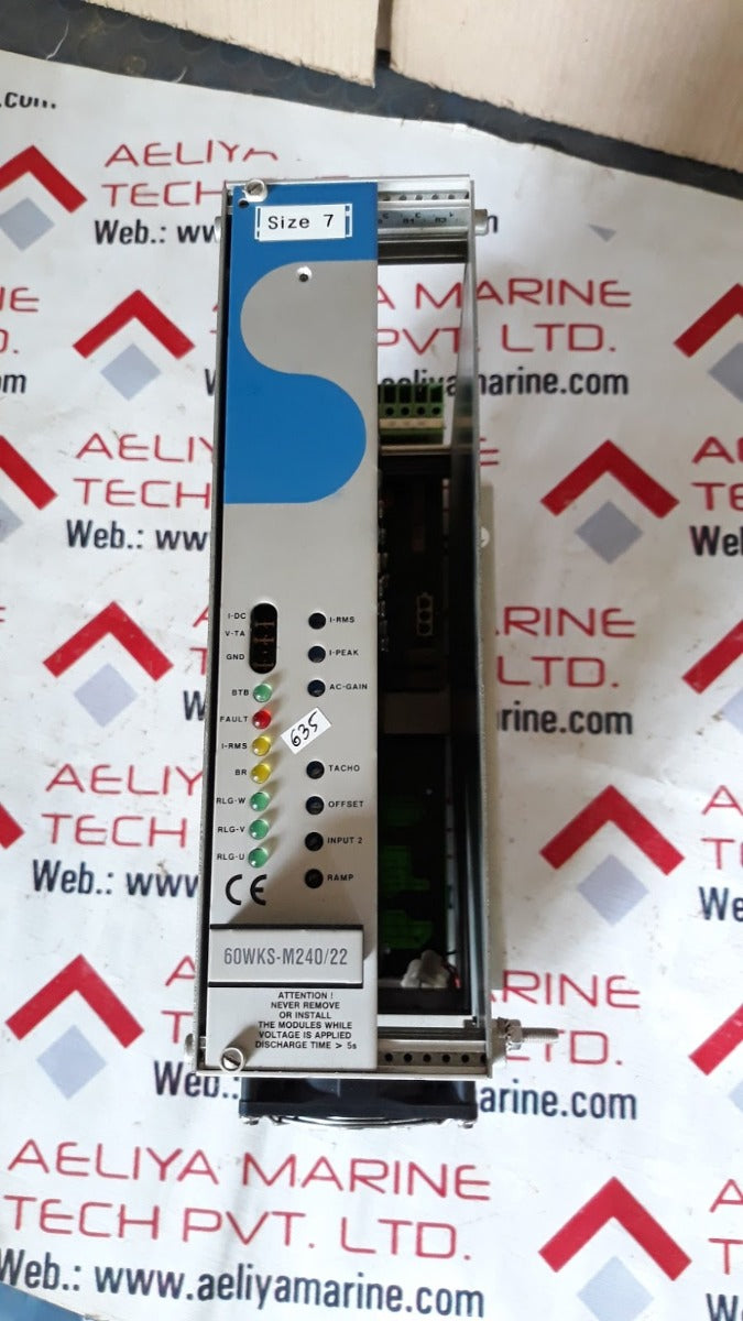 Kollmorgen seidel 60wks-ce240/22pb