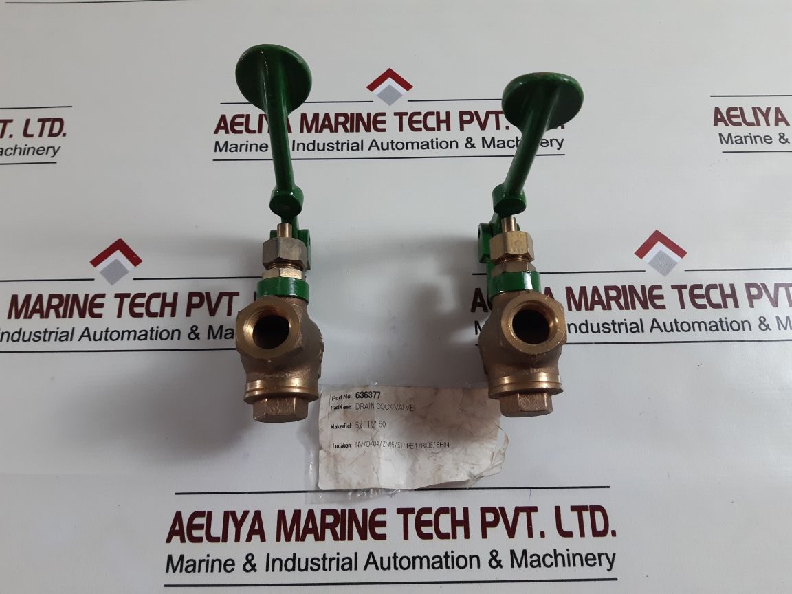636377 Drain Cock Valve
