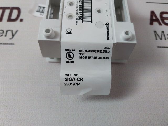 Edwards Siga-cr Fire Alarm Control Relay Module