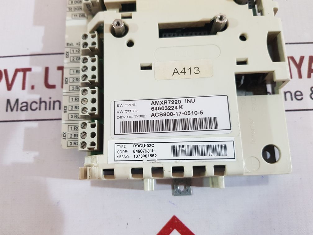 Abb Rdcu-02C/64607901E Control Unit
