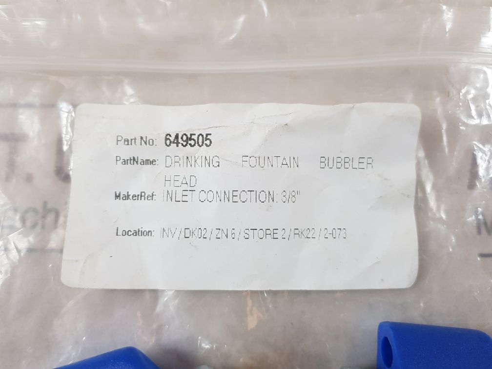 649505 Drinking Fountain Bubbler Head