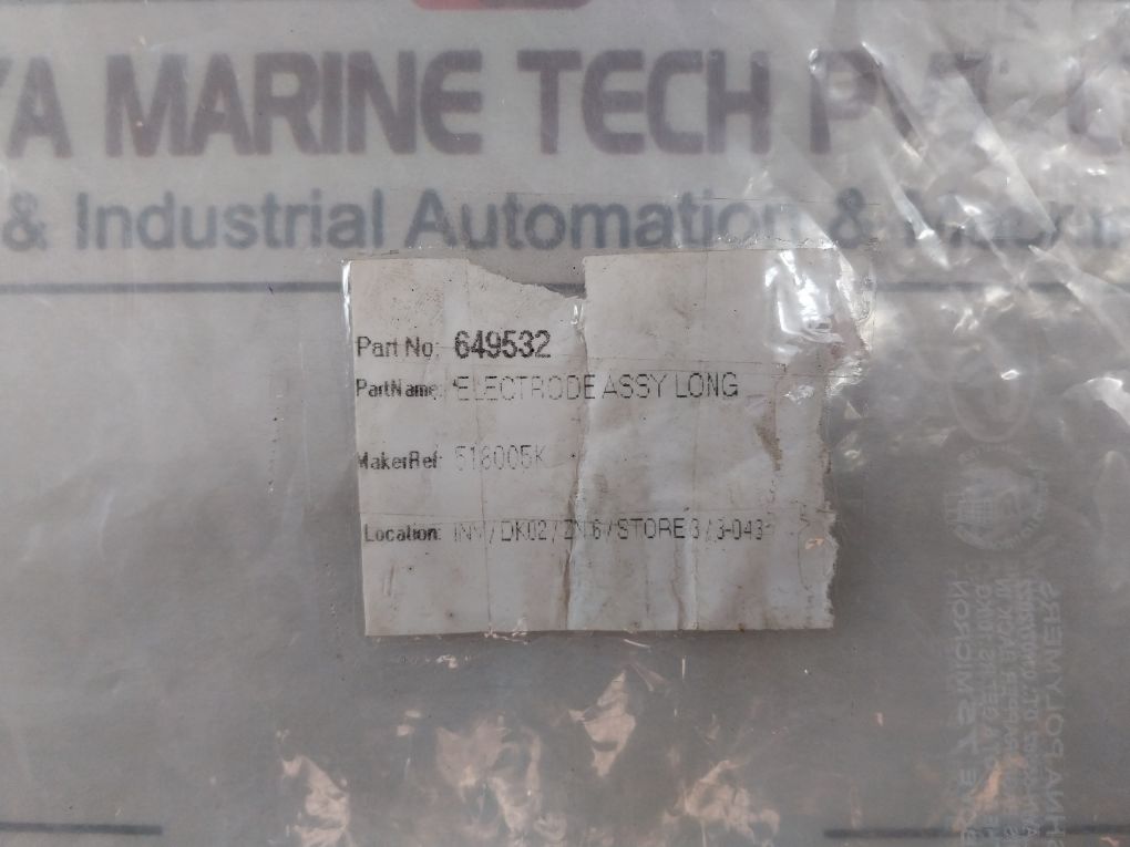 649532 Electrode Assy Long