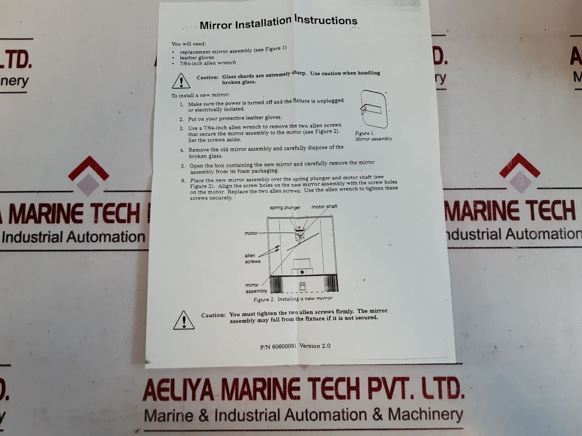 650-020523 Mirror, W/Mount