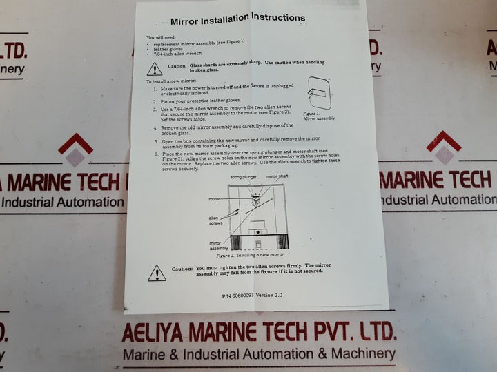 650-020523 Mirror, W/Mount