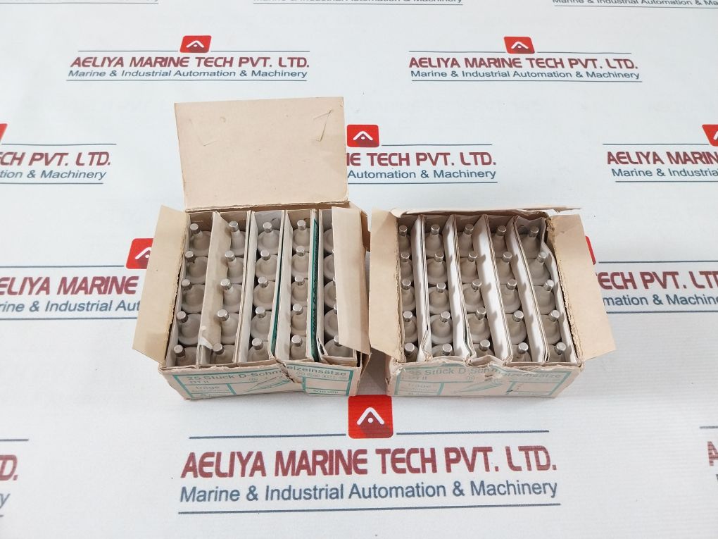 Lot Of 25X 6/500 D-schmelzeinsätze Fuse 500 Volt
