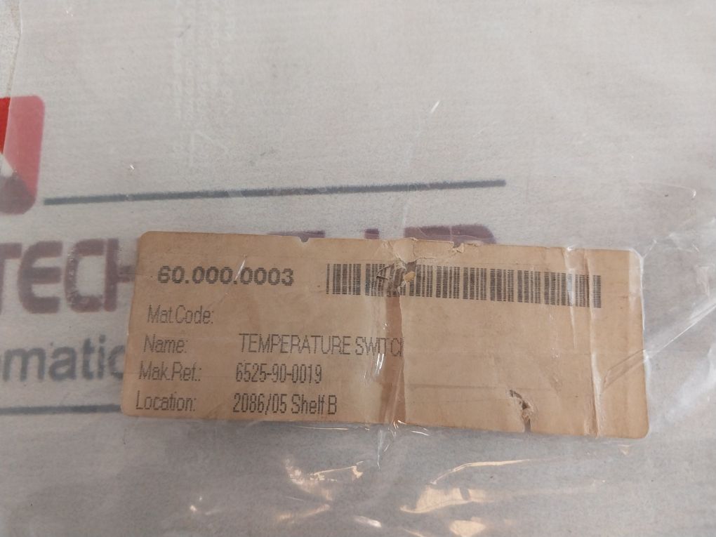 6525-90-0019 Temperature Switch Sensor