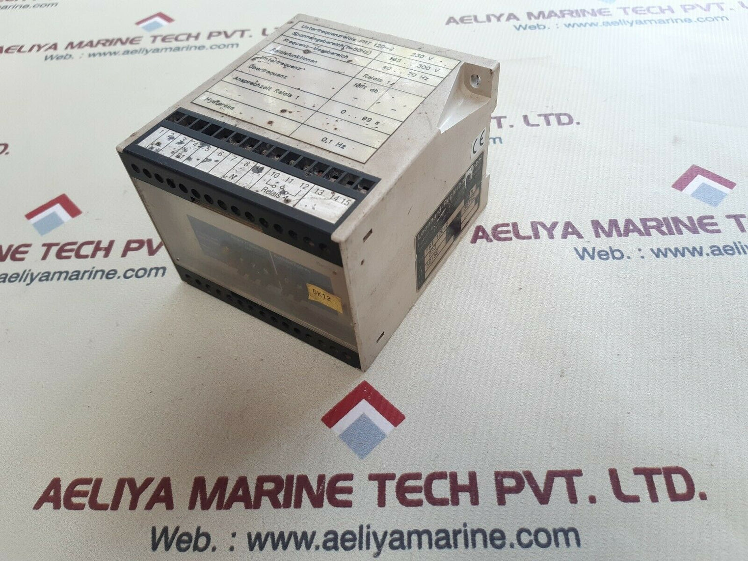 Leonhard-reglerbau frt 120-2 frequency relay frt