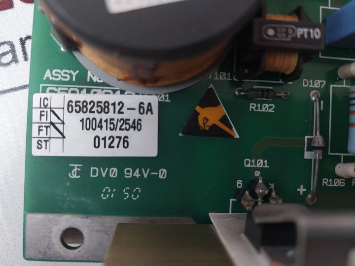65801816-1 Modulator Pcb With Eht Board 65825812-6A