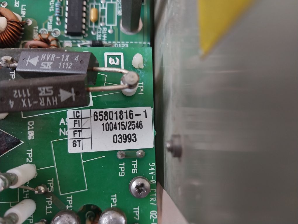 65801816-1 Modulator Pcb With Eht Board 65825812-6A