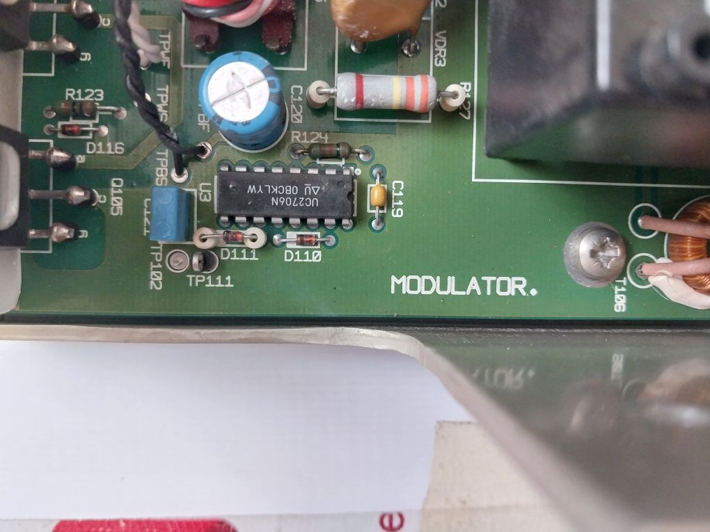 65801816-1 Modulator Pcb With Eht Board 65825812-6A