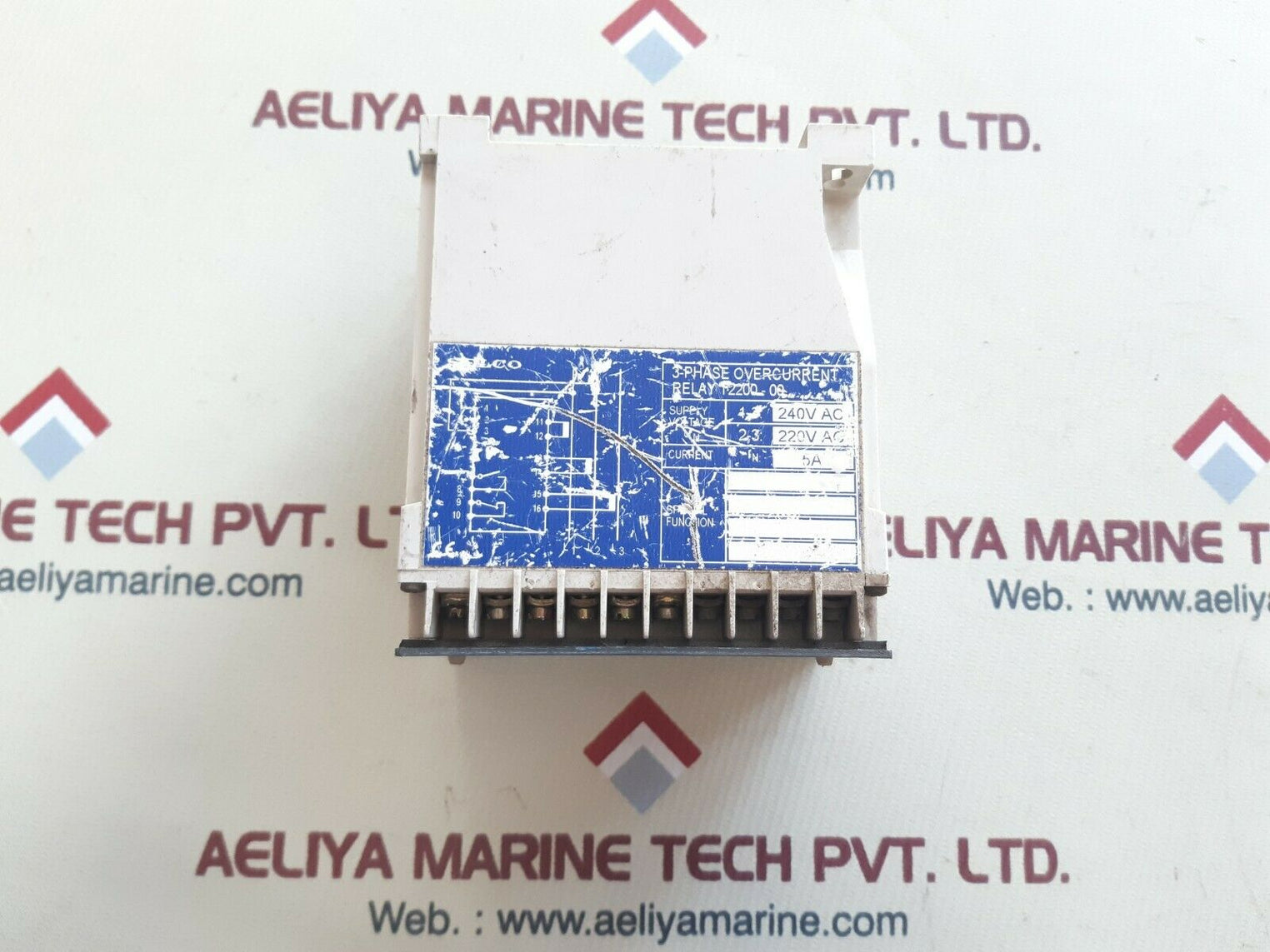Selco t2200 3-phase overcurrent relay t2200-00