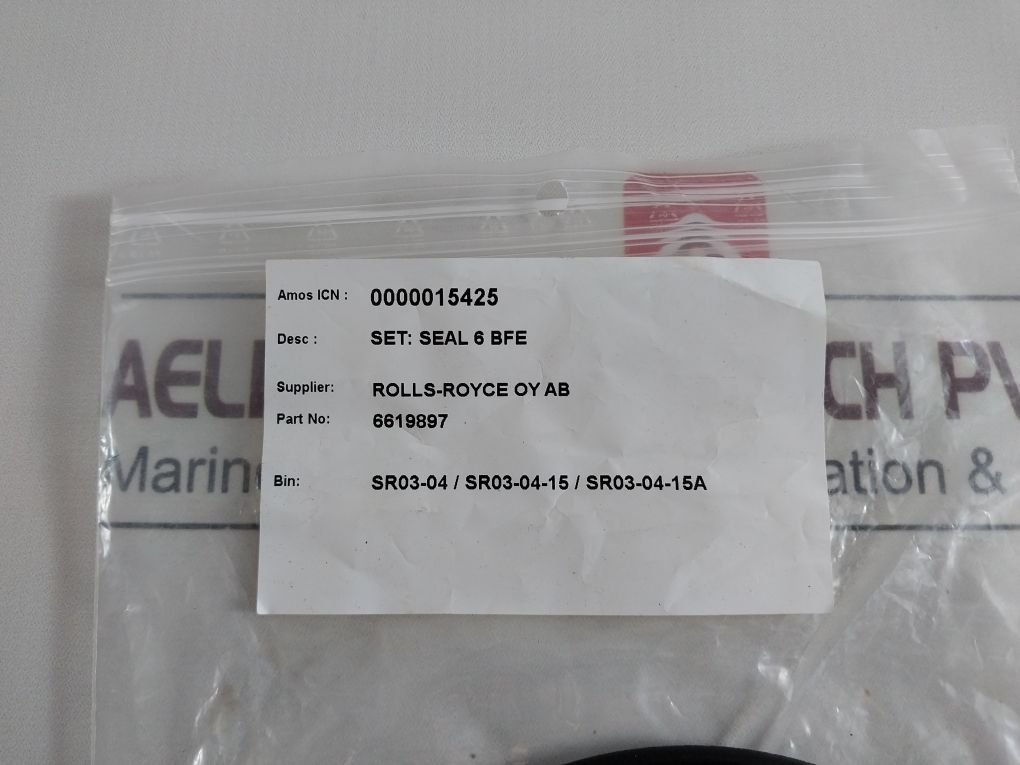 Lot of 9x 6619897 Seal Kit