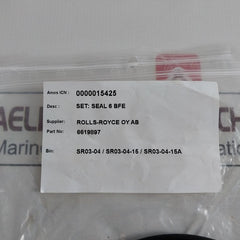 Lot of 9x 6619897 Seal Kit