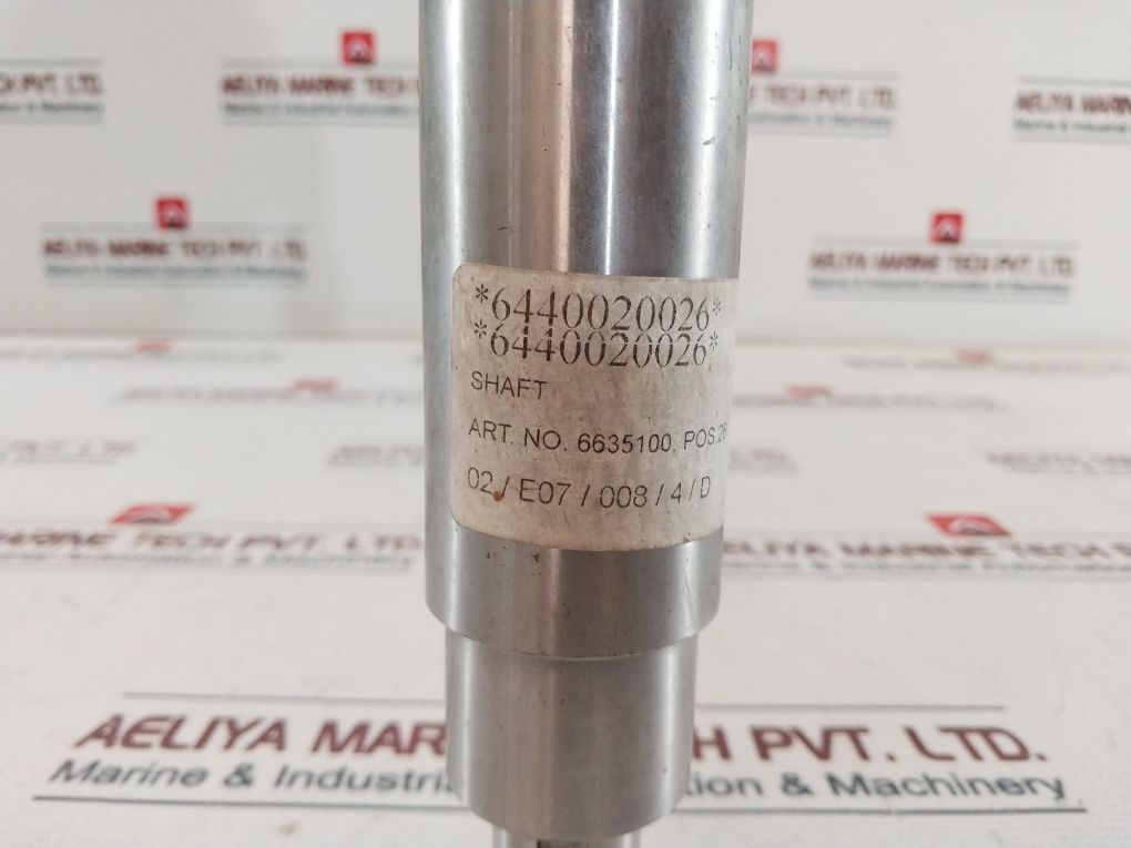 6635100 Shaft For Pump 644.00.20.026