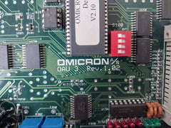 Omicron Oau 3 Au-3 Detector Pcb Card